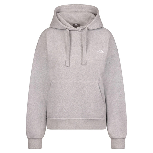 Grey Marl - Front - Trespass Womens-Ladies Reives Knitted Hoodie