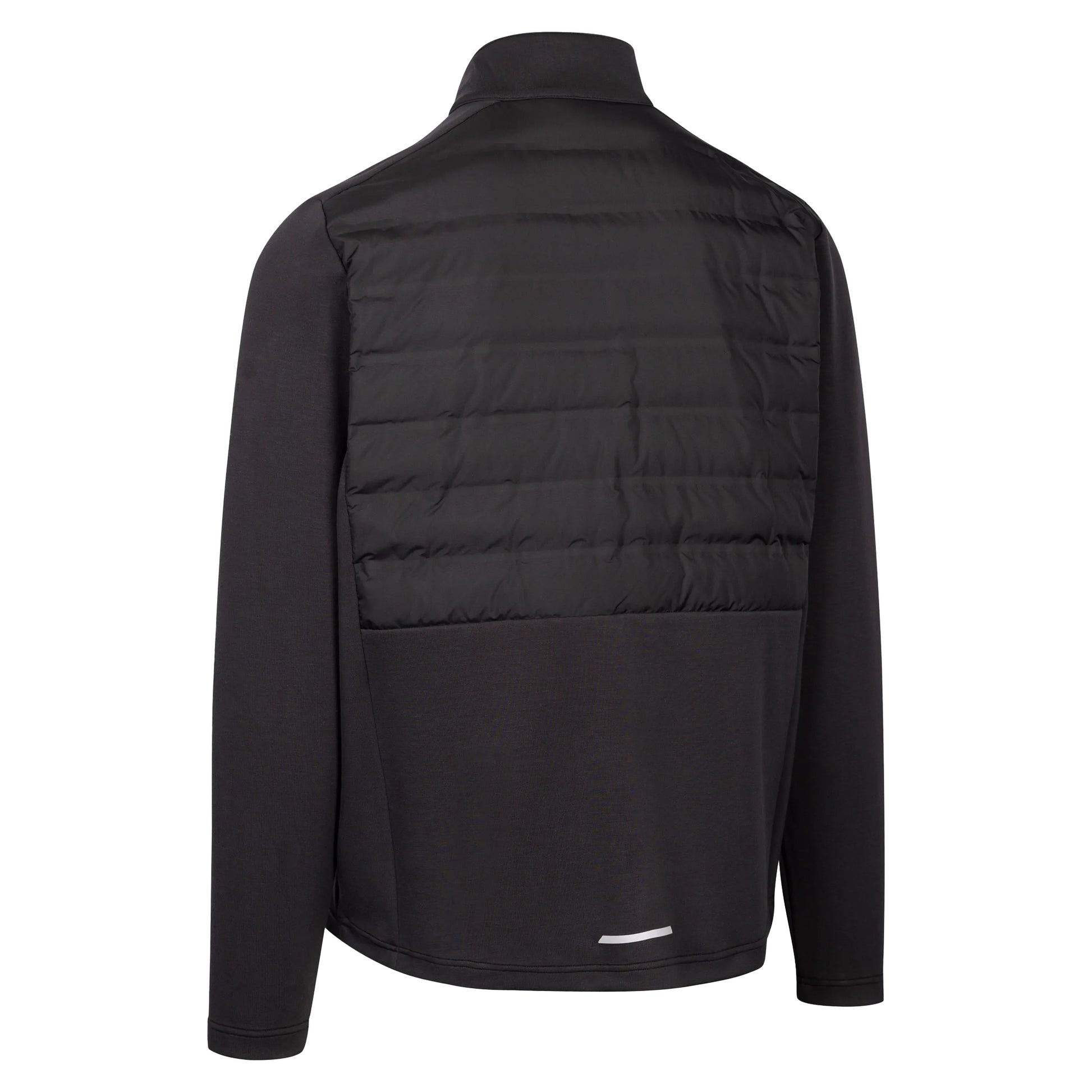 Black - Back - Trespass Mens Jorge Hybrid Jacket