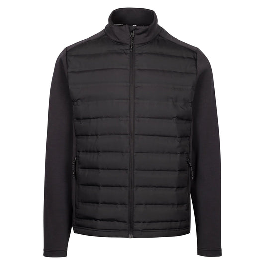 Black - Front - Trespass Mens Jorge Hybrid Jacket