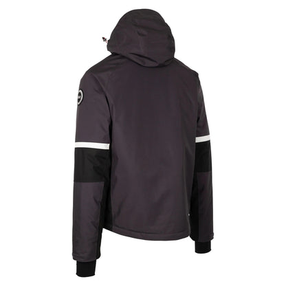 Dark Grey - Back - Trespass Mens Mackle DLX Ski Jacket