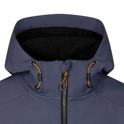 Blue Tone - Side - Trespass Mens Hubbard Soft Shell Jacket