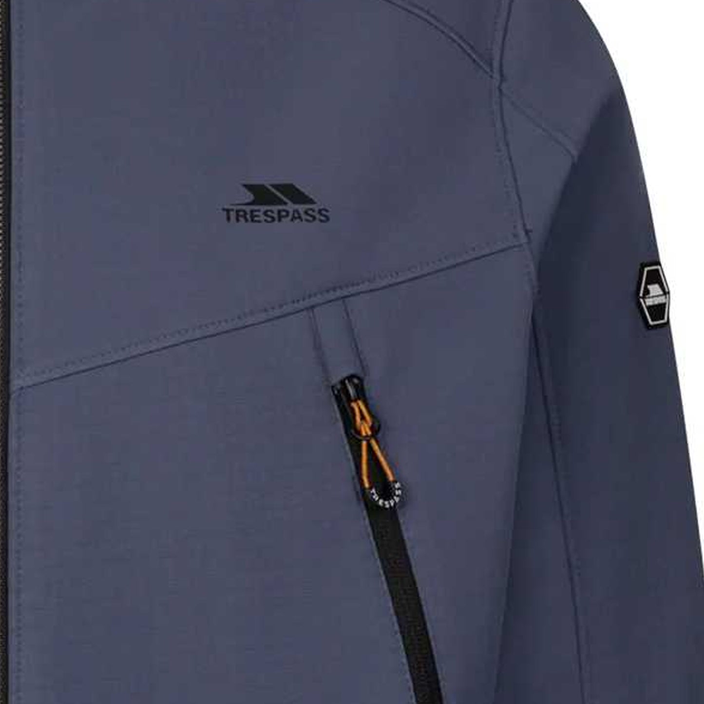 Blue Tone - Lifestyle - Trespass Mens Hubbard Soft Shell Jacket