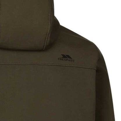 Dark Vine - Pack Shot - Trespass Mens Hubbard Soft Shell Jacket