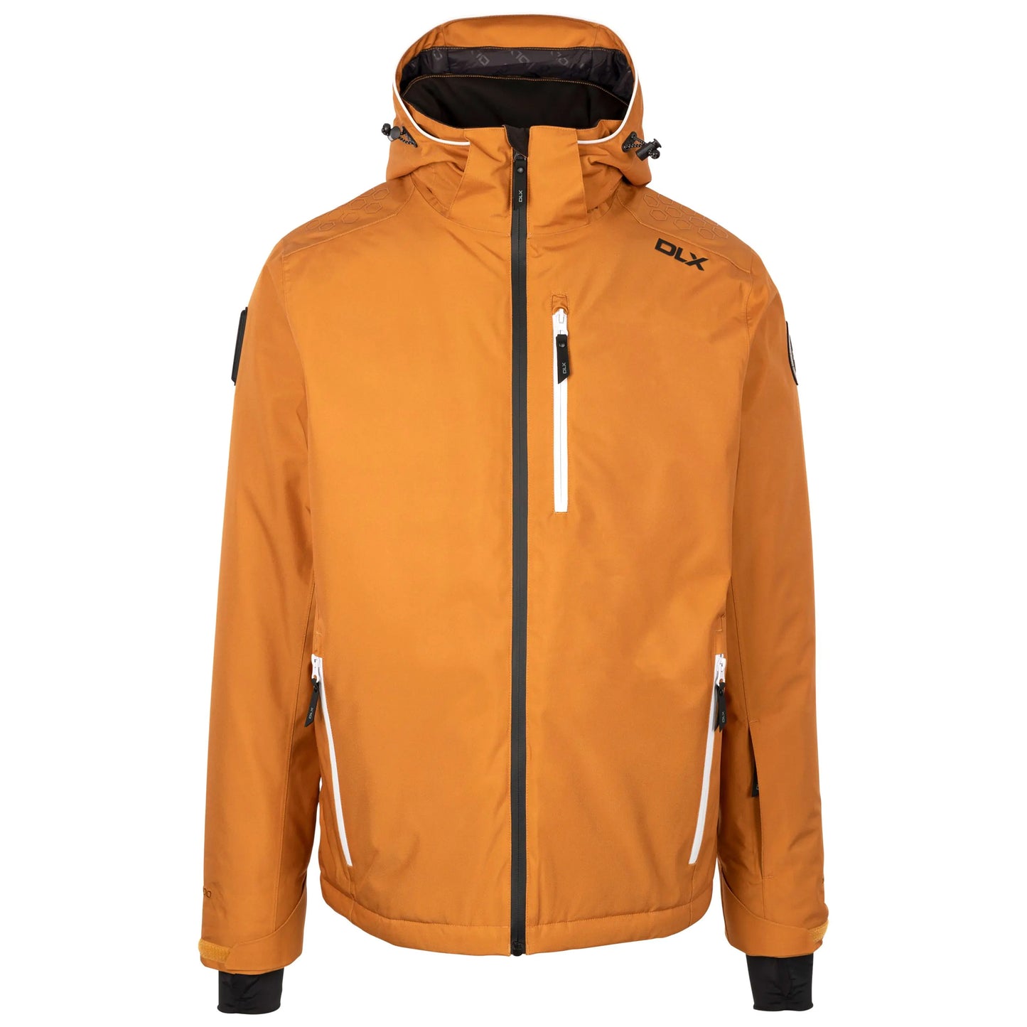 Ginger - Front - Trespass Mens Graham DLX Ski Jacket