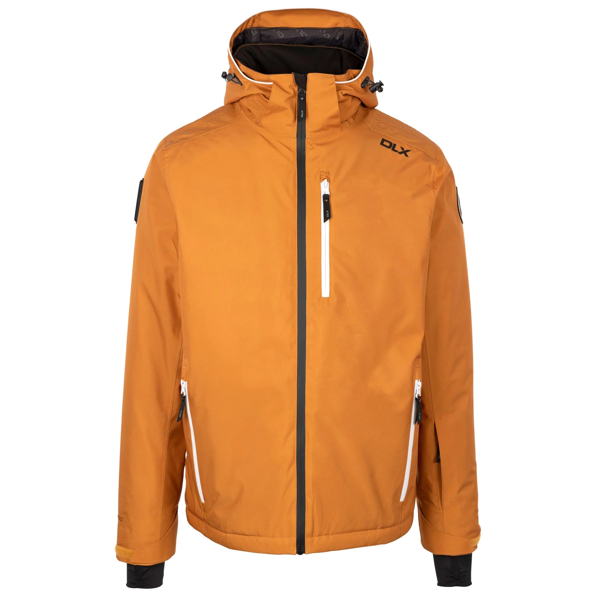 Ginger - Front - Trespass Mens Graham DLX Ski Jacket