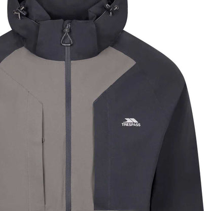 Storm Grey - Lifestyle - Trespass Mens Fala Outdoor Jacket