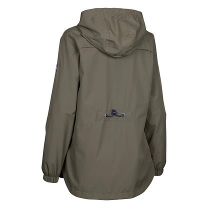 Herb - Back - Trespass Womens-Ladies Flourish Waterproof Jacket