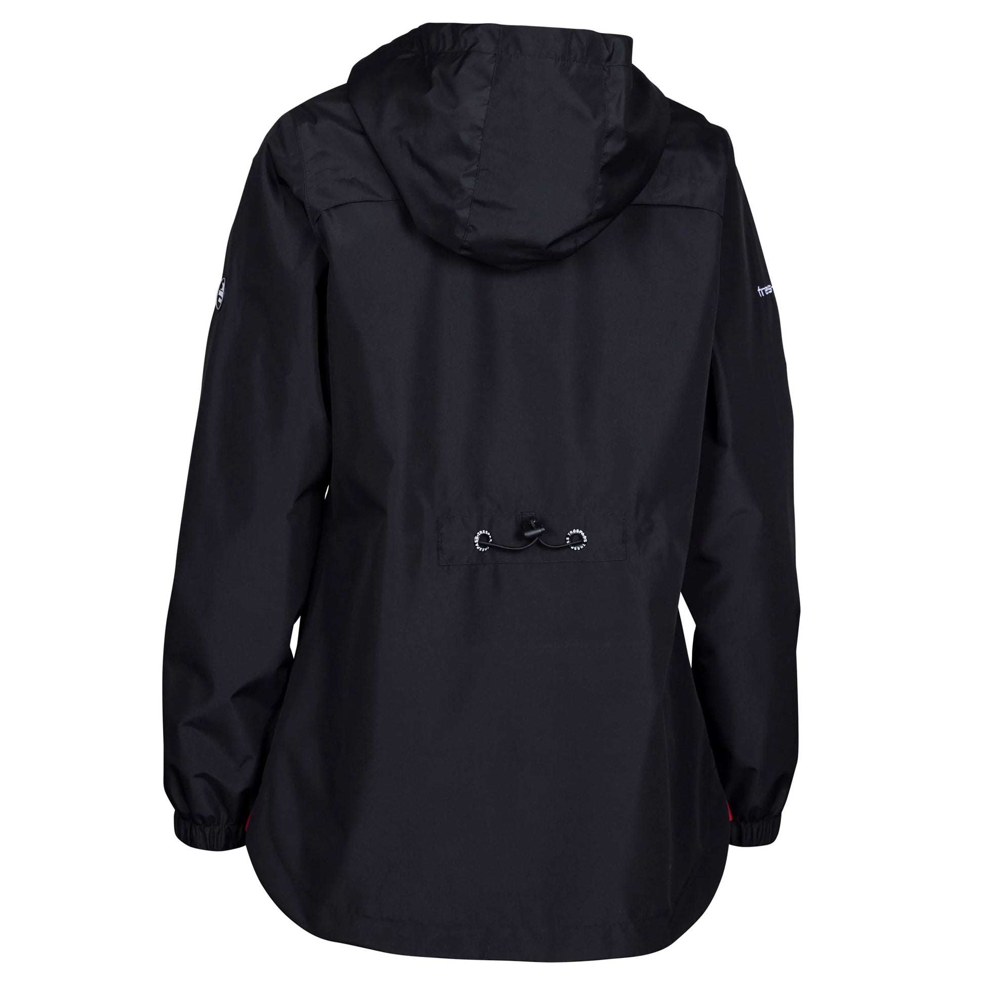 Black - Back - Trespass Womens-Ladies Flourish Waterproof Jacket