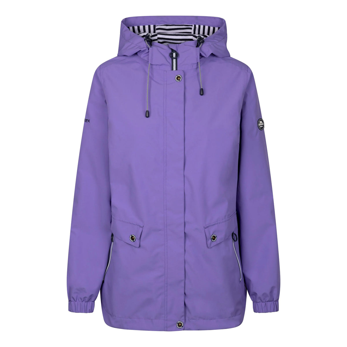 Wisteria - Front - Trespass Womens-Ladies Flourish Waterproof Jacket