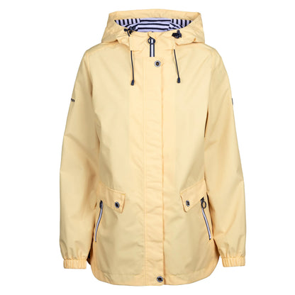 Pale Maize - Front - Trespass Womens-Ladies Flourish Waterproof Jacket