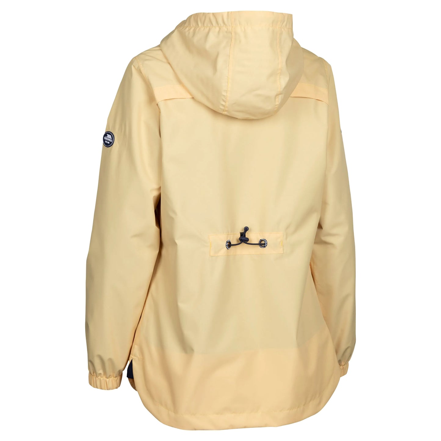 Pale Maize - Back - Trespass Womens-Ladies Flourish Waterproof Jacket