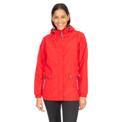 Hibiscus - Side - Trespass Womens-Ladies Flourish Waterproof Jacket