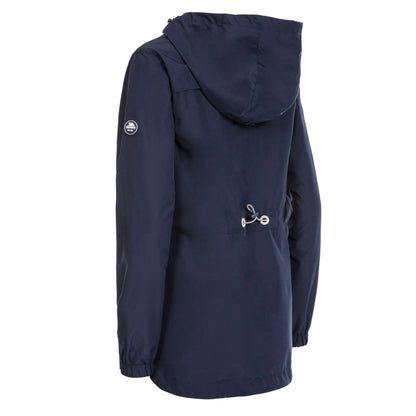 Navy - Back - Trespass Womens-Ladies Flourish Waterproof Jacket