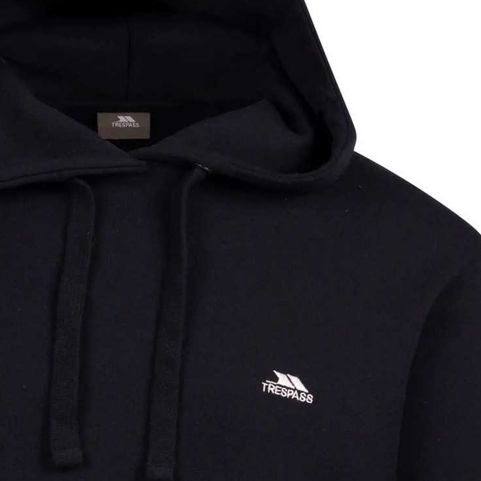 Navy - Lifestyle - Trespass Mens Truman Logo Hoodie