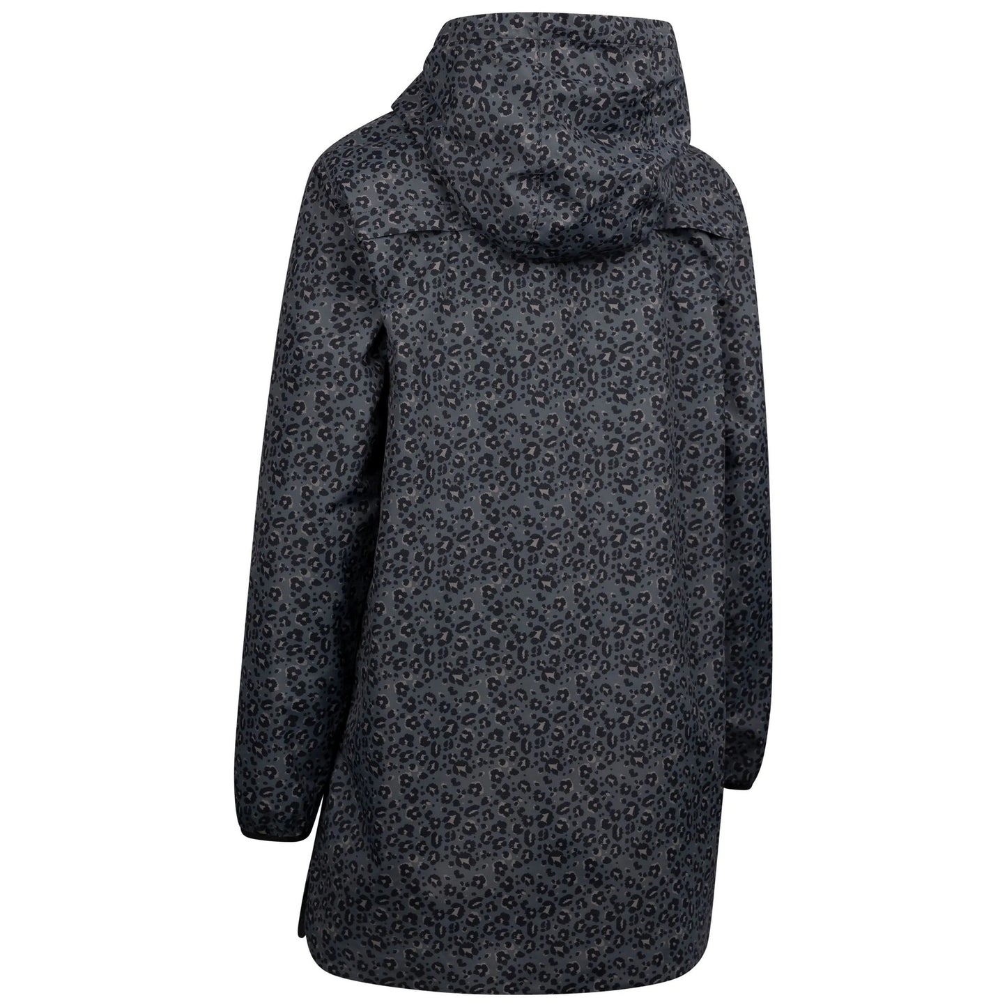 Black - Back - Trespass Womens-Ladies Parched Waterproof Jacket