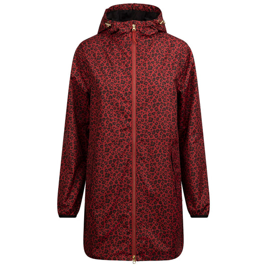 Burnt Sienna - Front - Trespass Womens-Ladies Parched Waterproof Jacket