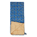 Blue-Multicoloured - Back - Trespass Childrens-Kids Animal Print 2 Season Sleeping Bag
