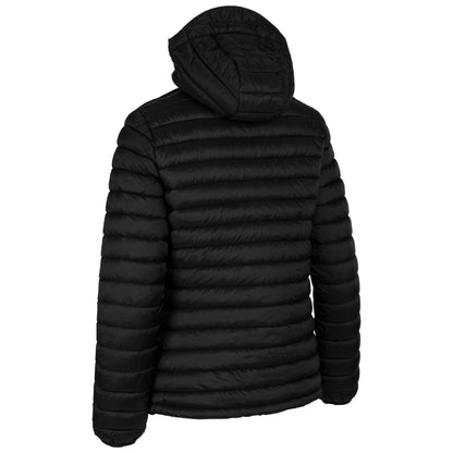 Black - Back - Trespass Womens-Ladies Lenka B Padded Jacket