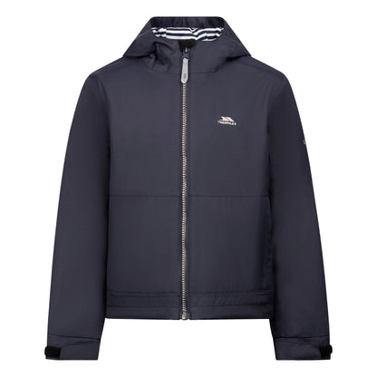 Black - Front - Trespass Childrens-Kids Malio Waterproof Jacket