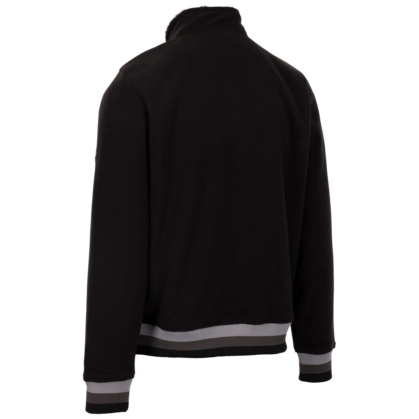Black - Back - Trespass Mens Elford AT300 Fleece Top