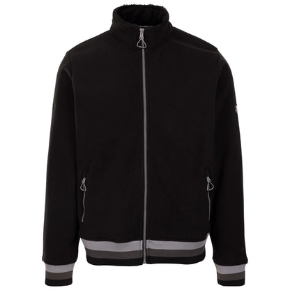 Black - Front - Trespass Mens Elford AT300 Fleece Top