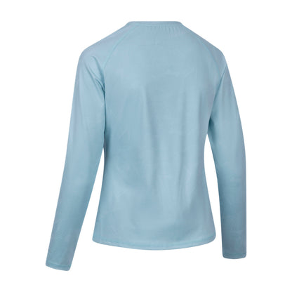 Seafoam - Back - Trespass Womens-Ladies Anneliese Long-Sleeved Top