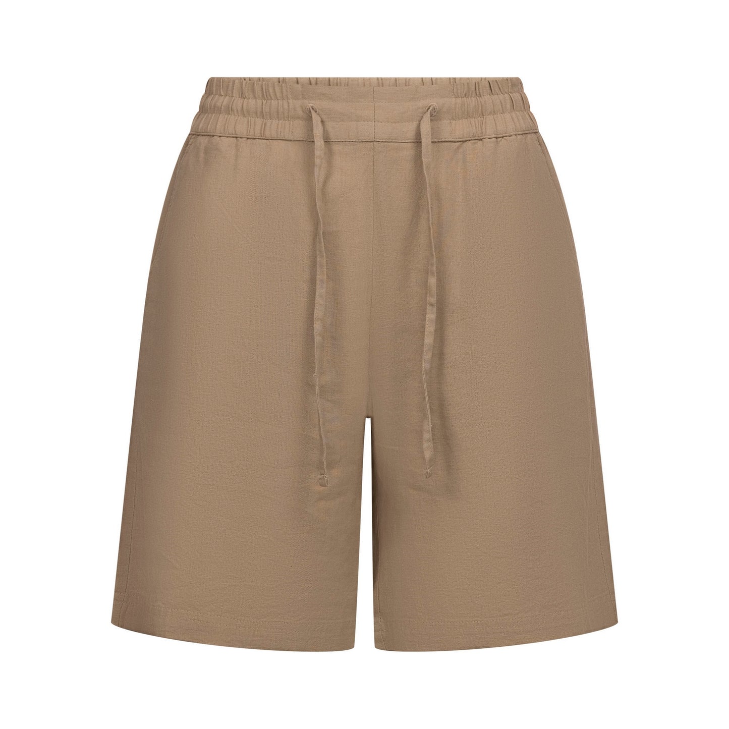 Dark Mushroom - Front - Trespass Womens-Ladies Reenie Casual Shorts