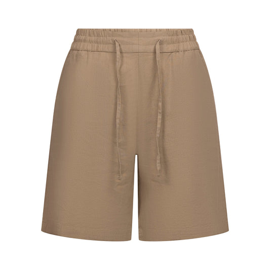 Dark Mushroom - Front - Trespass Womens-Ladies Reenie Casual Shorts