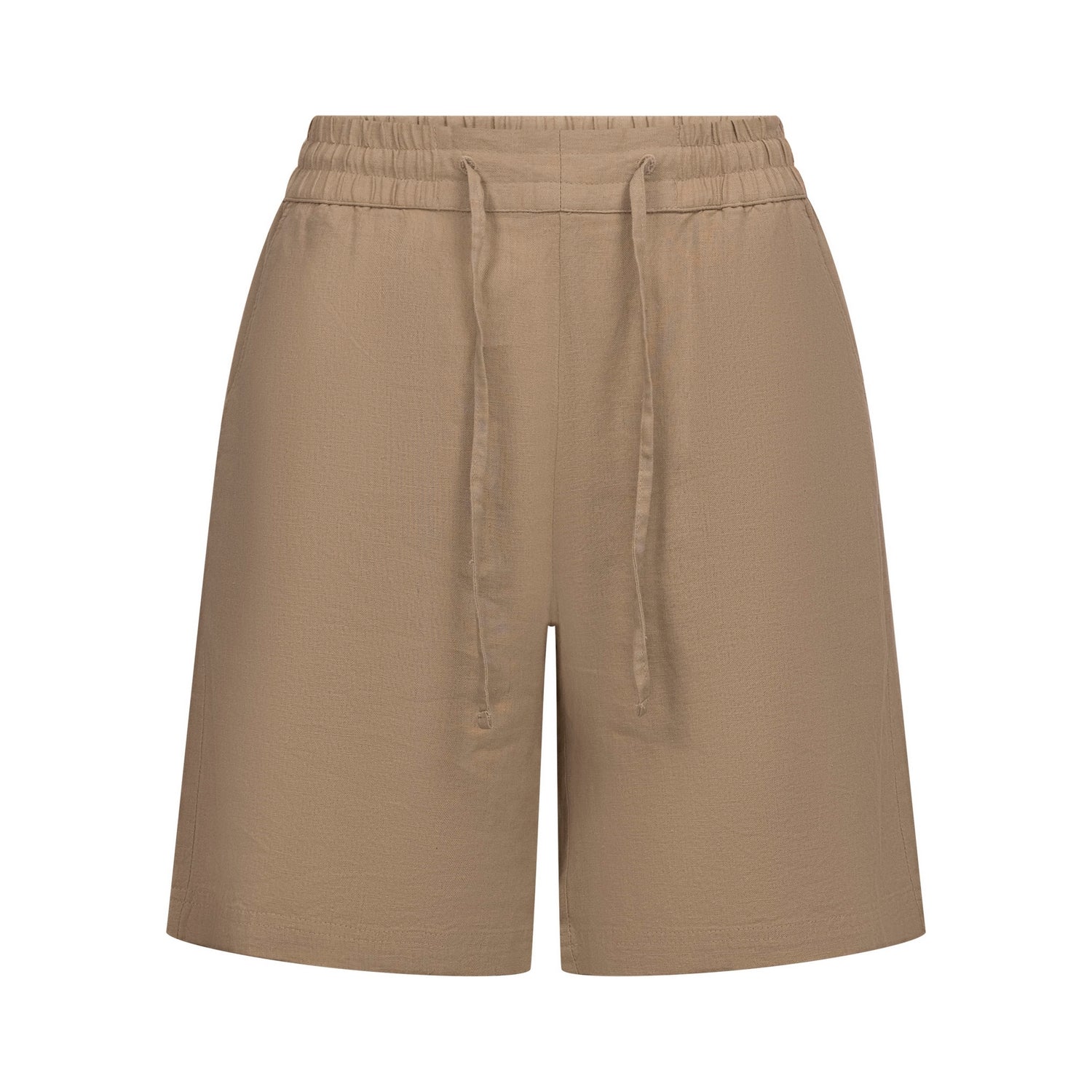 Dark Mushroom - Front - Trespass Womens-Ladies Reenie Casual Shorts