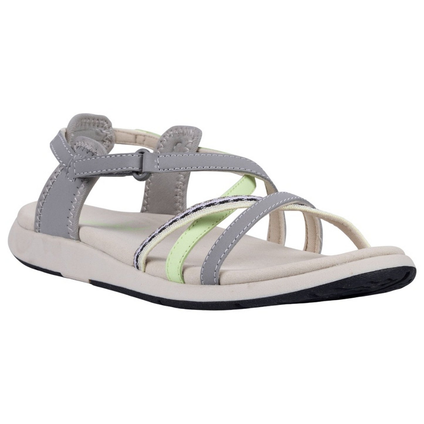 Ecru - Front - Trespass Womens-Ladies Perla Sandals