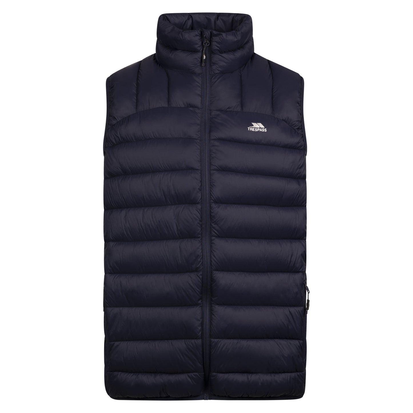 Navy - Front - Trespass Mens Fergal Gilet