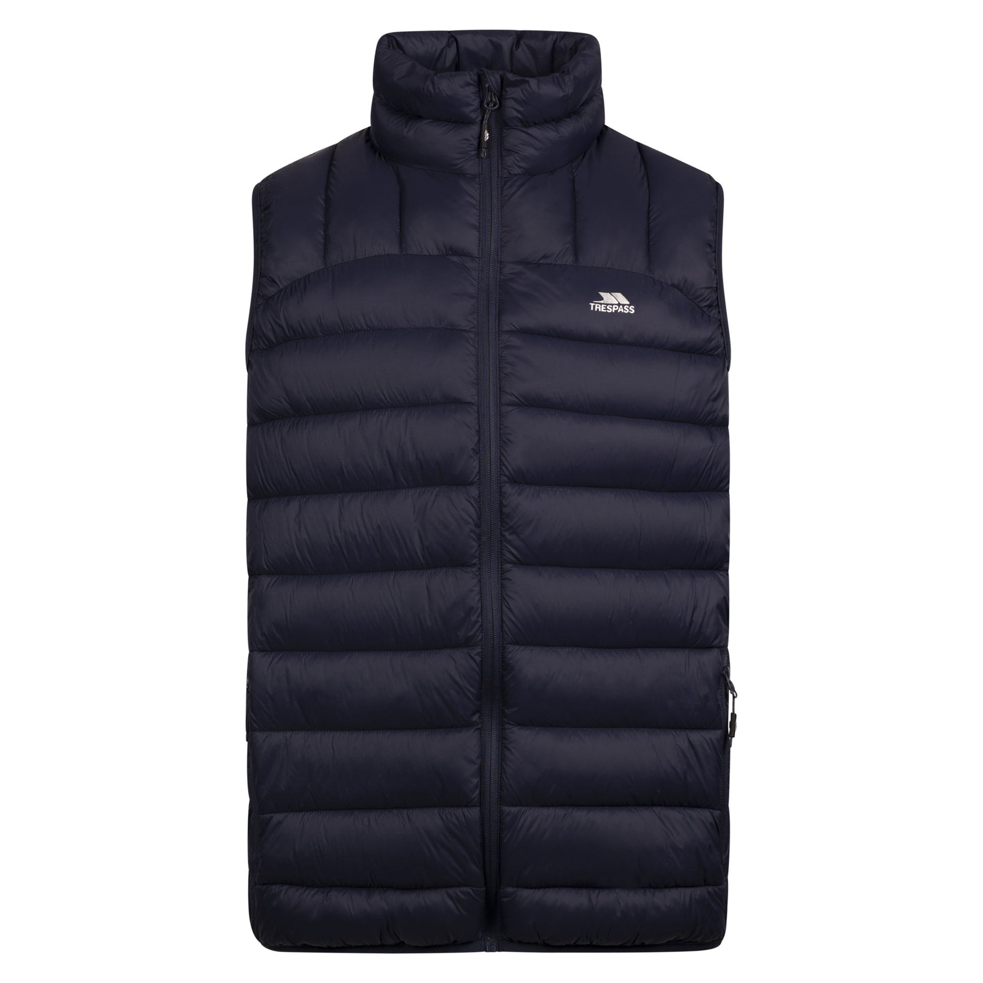 Navy - Front - Trespass Mens Fergal Gilet