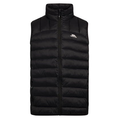 Black - Front - Trespass Mens Fergal Gilet