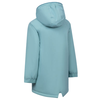 Light Teal - Back - Trespass Girls Roselettie Raincoat