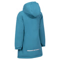 Light Teal - Back - Trespass Girls Marybank Raincoat