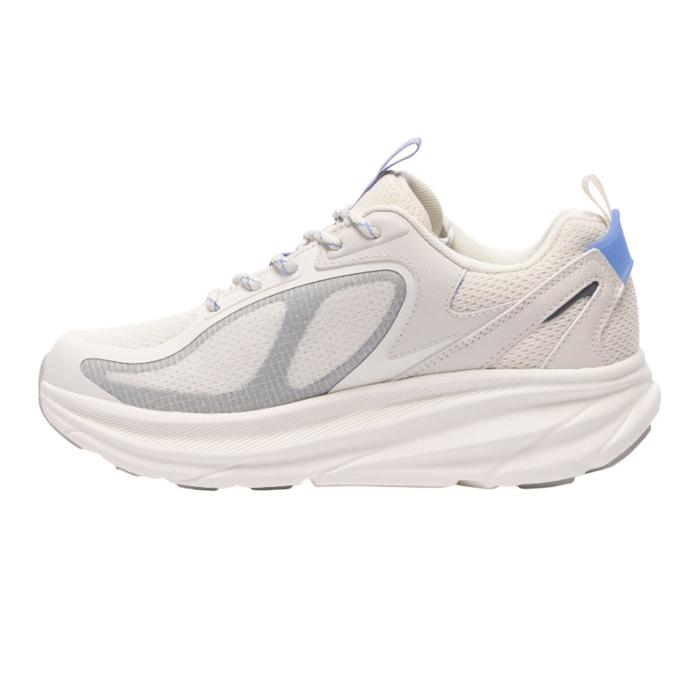 Ecru - Side - Trespass Womens-Ladies Joa Waterproof Trainers