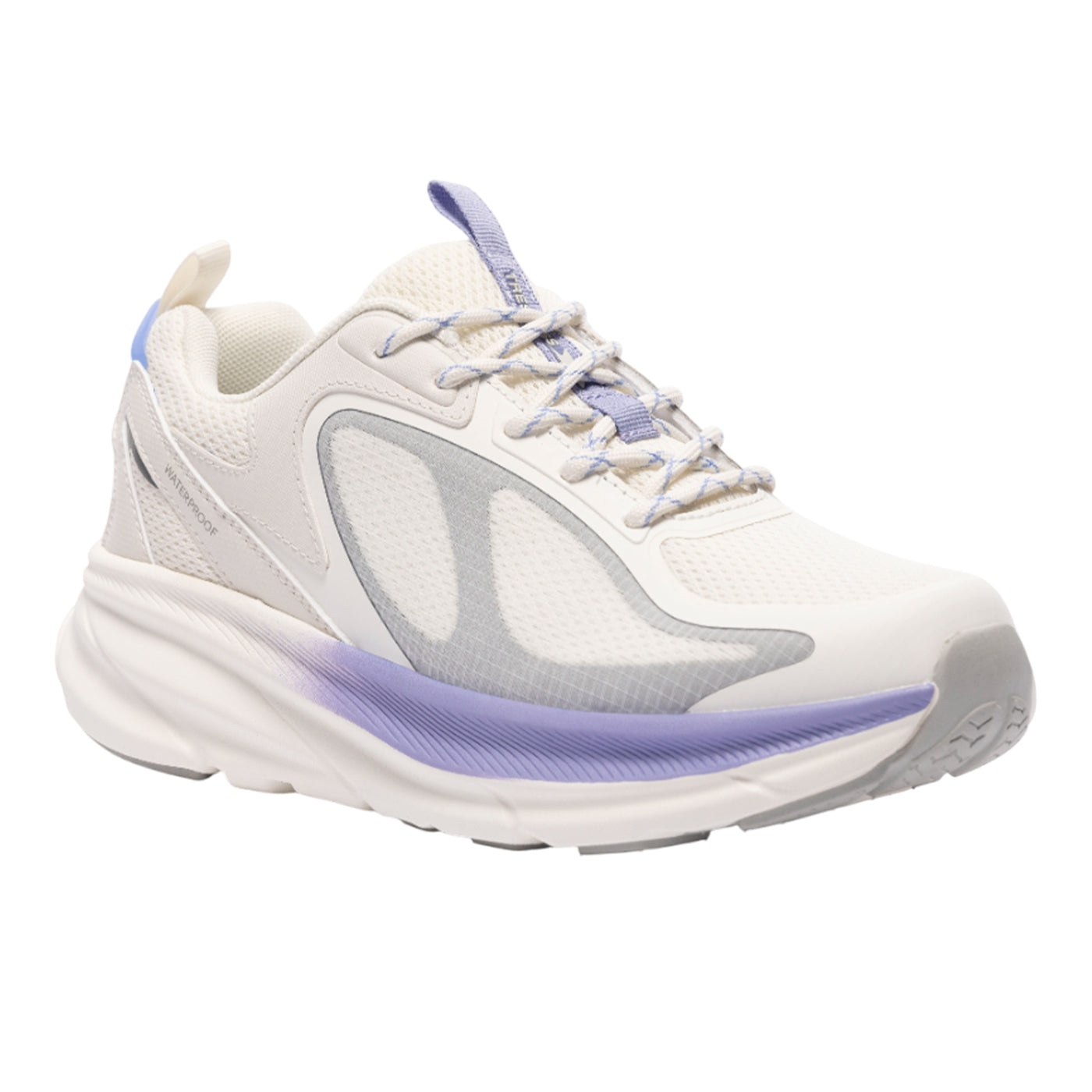 Ecru - Pack Shot - Trespass Womens-Ladies Joa Waterproof Trainers