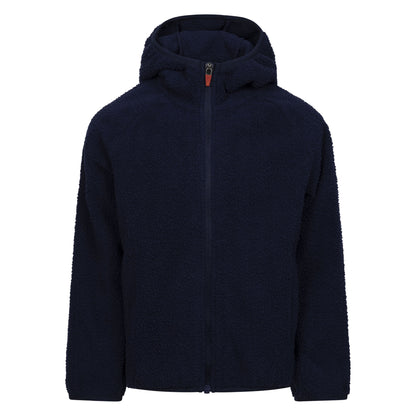 Navy - Front - Trespass Childrens-Kids Minally Fleece Jacket
