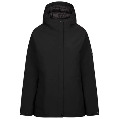 Black - Front - Trespass Womens-Ladies Carlotta Raincoat