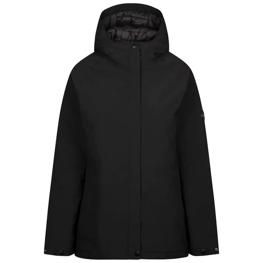 Black - Front - Trespass Womens-Ladies Carlotta Raincoat