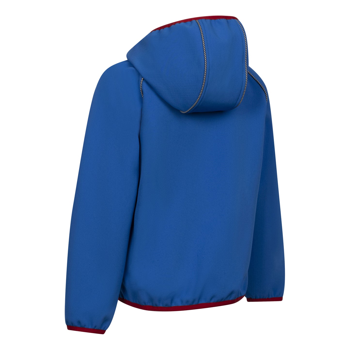 Blue - Back - Trespass Childrens-Kids Belmoon Soft Shell Jacket