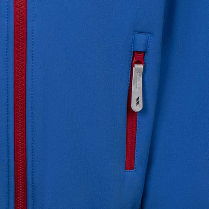 Blue - Lifestyle - Trespass Childrens-Kids Belmoon Soft Shell Jacket