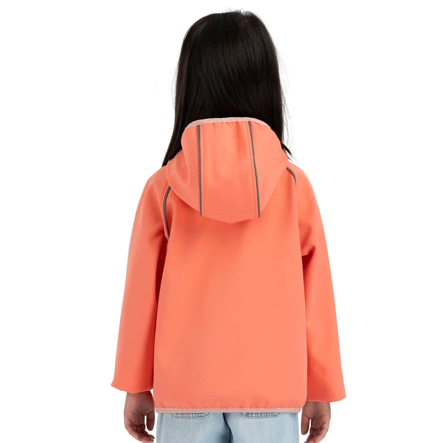 Soft Orange - Lifestyle - Trespass Childrens-Kids Belmoon Soft Shell Jacket