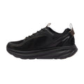 Black - Side - Trespass Mens Carver Waterproof Trainers