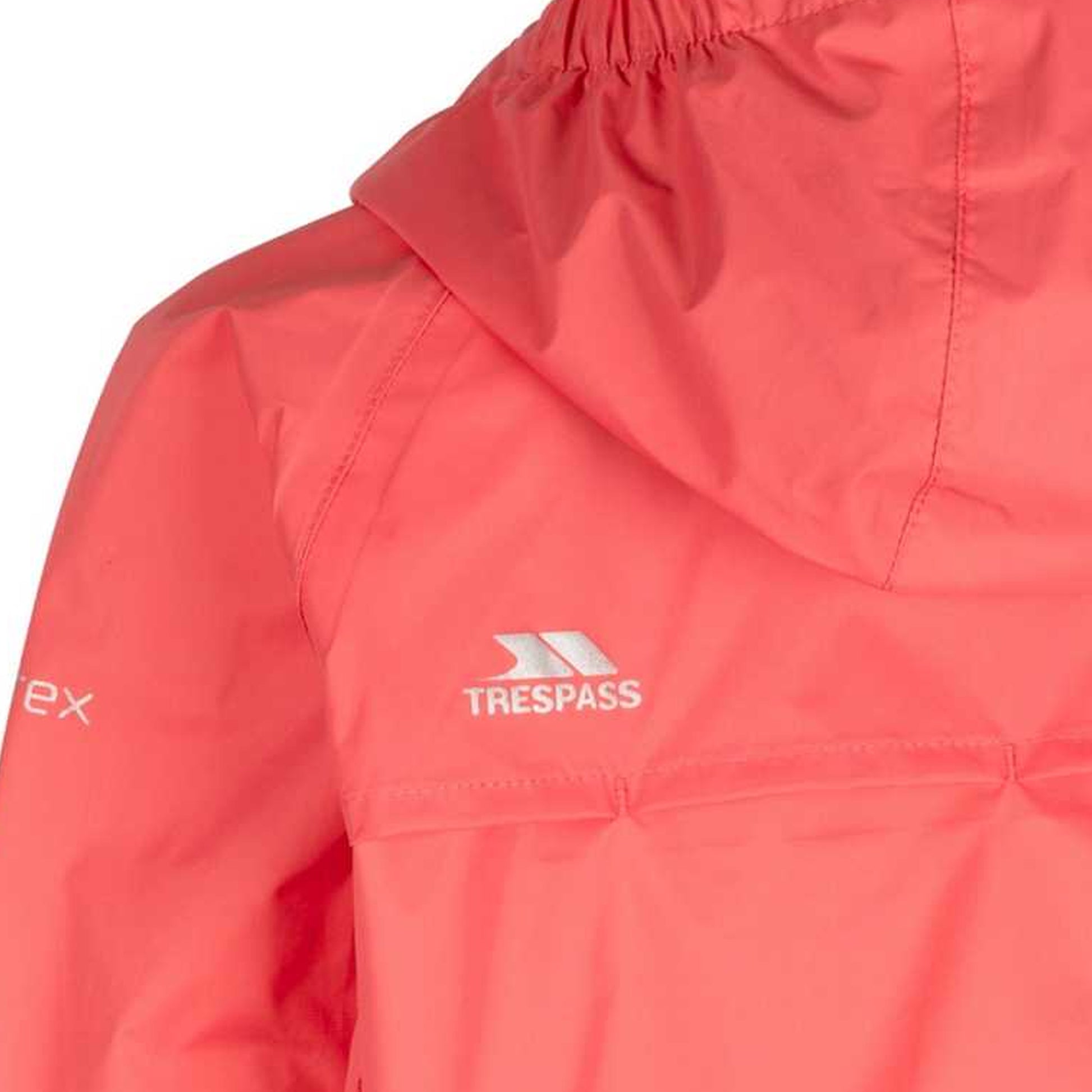 Peach Blush - Lifestyle - Trespass Childrens-Kids Qikpac Packaway Jacket