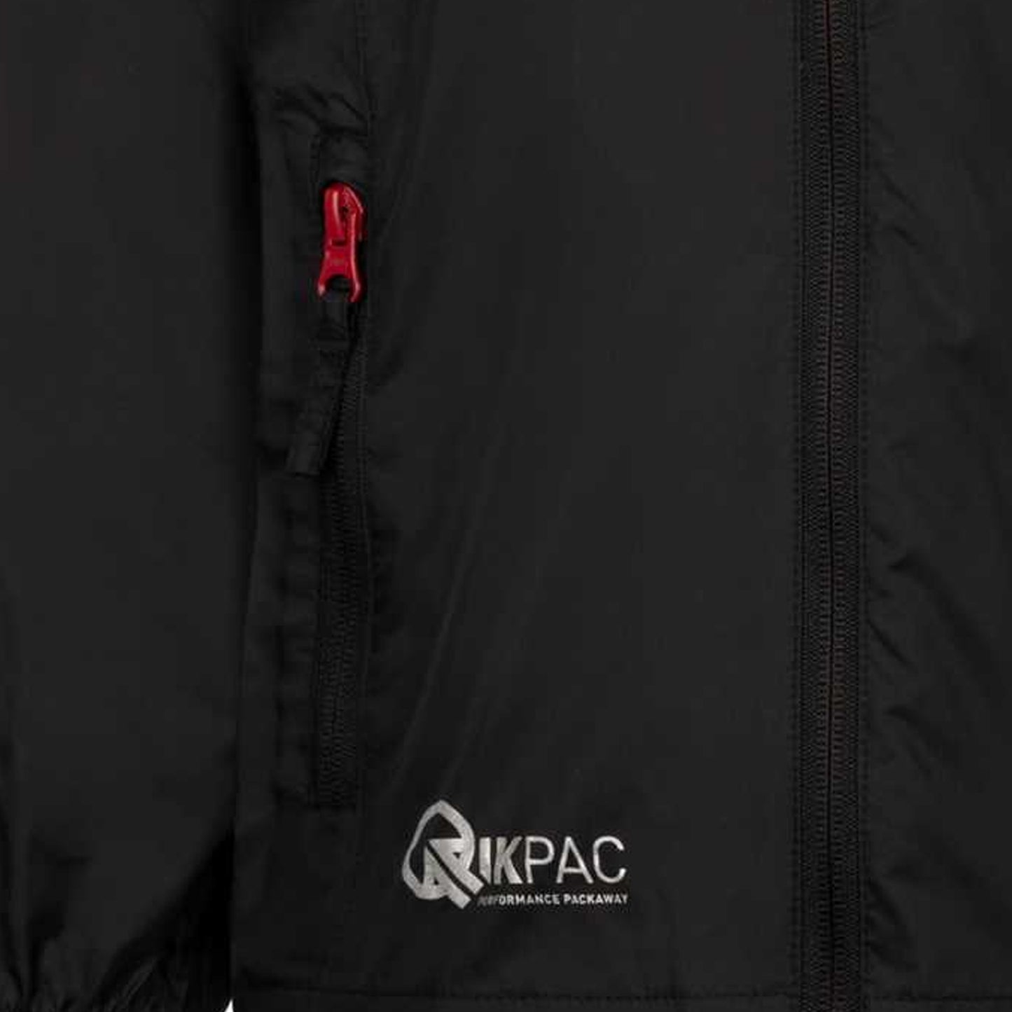 Black-Red - Lifestyle - Trespass Childrens-Kids Qikpac Packaway Jacket