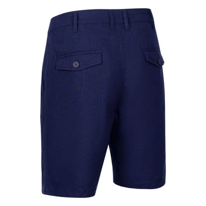 Navy - Back - Trespass Mens Leam Shorts