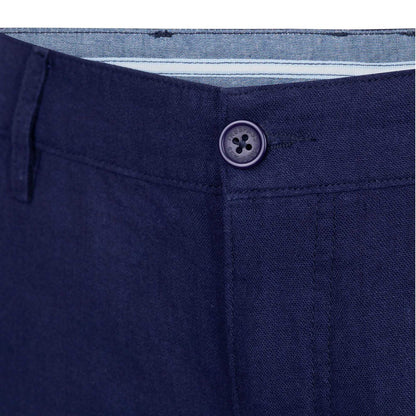 Navy - Side - Trespass Mens Leam Shorts