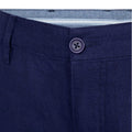 Navy - Side - Trespass Mens Leam Shorts