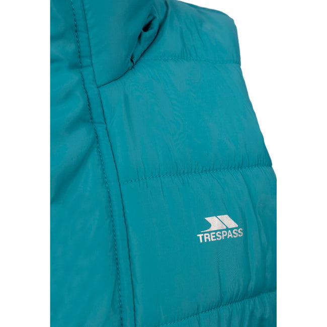 Light Teal - Side - Trespass Girls Casster Gilet